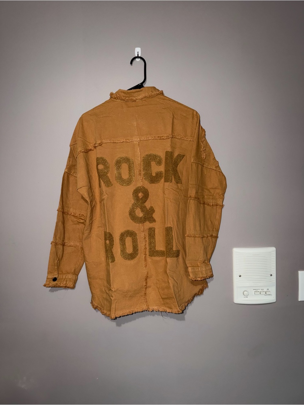 Elan Tan 'Rock & Roll' Devan Jacket Lightweight Overshirt